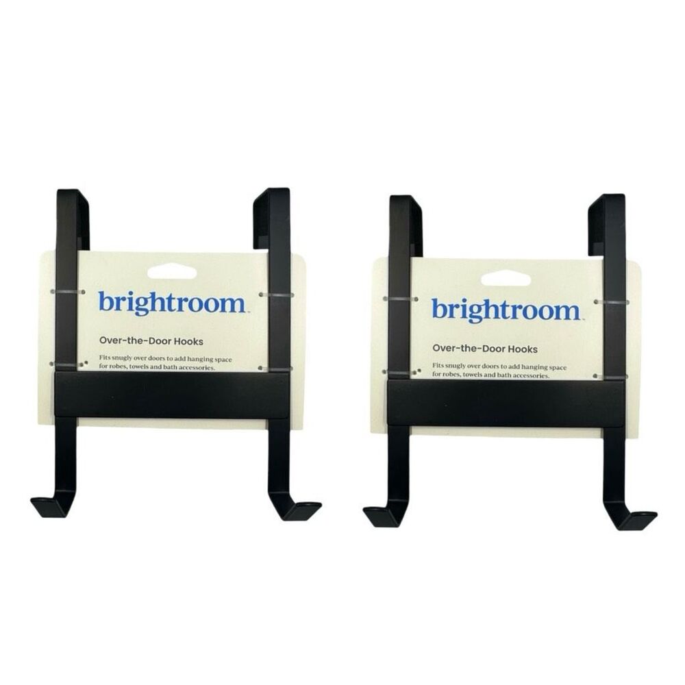 Brightroom Over-The-Door Hooks - 2 Pack